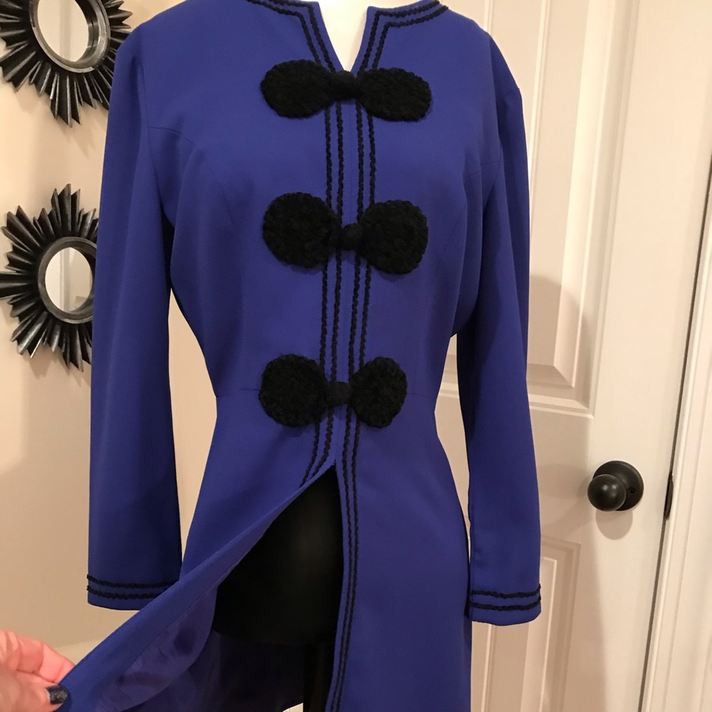 Donna Morgan for Maggy Vintage Jacket Dress Size 6